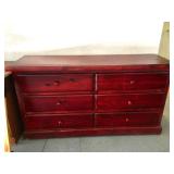 Mahogany Long Dresser