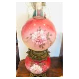 Red Gone with the Wind Lamp