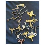 Antique Skeleton / Clock Keys