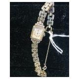 Vintage Bucherer Sterling Marcasite Watch