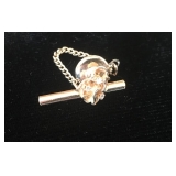 10k Gold Nugget / Diamond Tie Tack