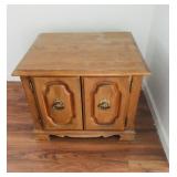 Close Up of Vintage End Table