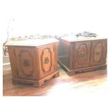 (2) Vintage End tables