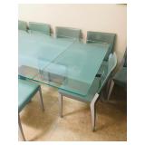 View w/leaf raised in place