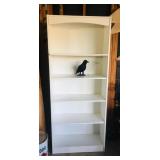 White Bookshelf
