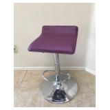 Purple Barstool Chair