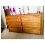 Oak Long Dresser