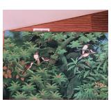 Large Balinese Painting by W. Sugiarta from Costa Rica using Pengosekan style (Owner paid $2K)