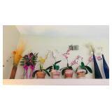 Faux Flower Arrangements