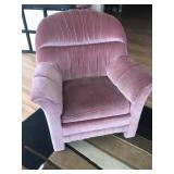 Mauve Arm Chair