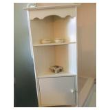 White Corner Cabinet