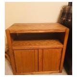 Oak Utility Cabinet