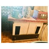 Free Standing Bar w/ Brass Footrail