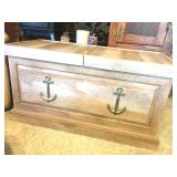 Decorative Anchor Storage Table