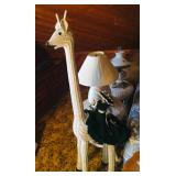Tall Wicker Giraffe