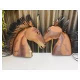 Metal Horse Head Decor
