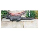 Alligator Yard Decor