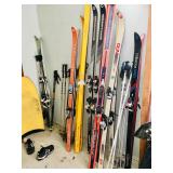 Lots of Snow Skis & Poles