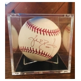 Jake Peavy Signed Baseball