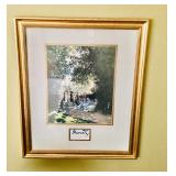 Monet - "Parisians Enjoy the Parc"