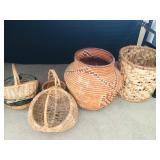 Baskets including Native American