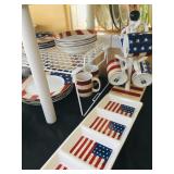 4th of July Dinner Set