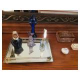 Vanity Tray & Perfume Bottles