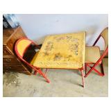 Vintage child table & chairs