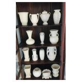 Miscellaneous pottery including McCoy, Roseville, Redwing