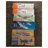 Vintage model airplanes