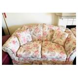 Floral Basset Loveseat