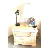 Coordinating White Wash Nightstand
