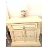 Coordinating White Wash Nightstand