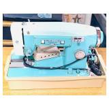 Vintage White Sewing Machine