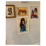 Degrazia Posters / Butterfly Wing Peru Art