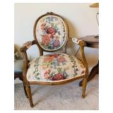 Floral Arm Chair