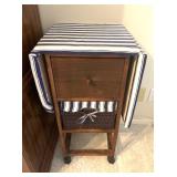 Drop Leaf Sewing Table  w/ drawer