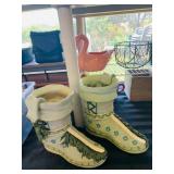 Ceramic Moccasin Planter