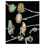 Sterling Silver & Turquoise Rings