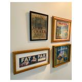 Vintage Produce labels