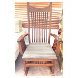 Mission Style Rocking Chair