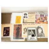 Celebrity Autographs including Mohammad Ali, Johnny Cash, Hnak Williams Jr., Charleton Heston - Most