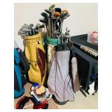 Assorted Golf Clubs