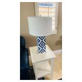 Safavieh Blue/White Table Lamp - 1 of 2