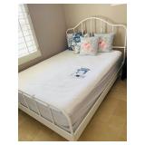 Metal Queen Bed & Queen Sleep Number Mattress