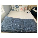 Blue / White Comforter