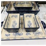 Blue / White Baking Dishes