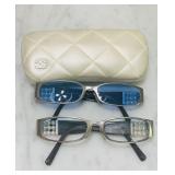Chanel Ltd. Ed. Perle Eyeglasses & Case