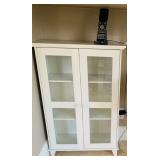 White Display Cabinet