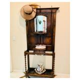 Antique Hall Tree